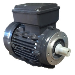 Moteur monophasé 0,09Kw Taille 56 1500t/mn -230 IE1 B14 Alu
