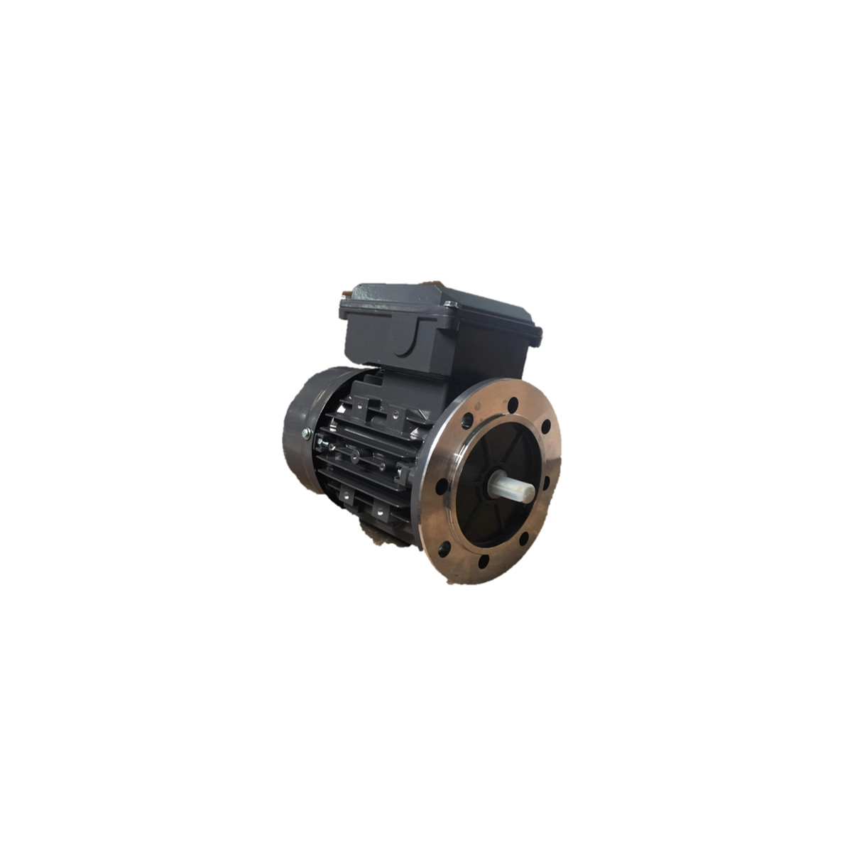 Moteur monophasé 0,09Kw Taille 56 1500t/mn -230 IE1 B5 Alu
