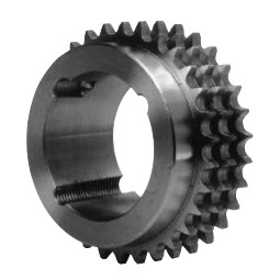 Pignon acier 06B3 Triple 17 dents pour moyeu amovible 1008