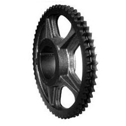  Roue fonte 06B-2 Double 57 dents pour moyeu amovible 1610