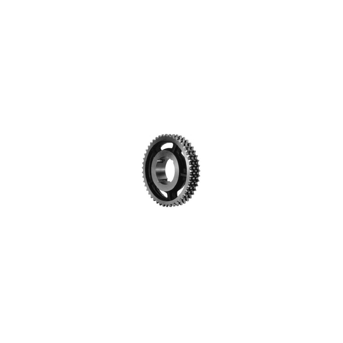  Roue fonte 20B3 Triple 38 dents pour moyeu amovible 3535
