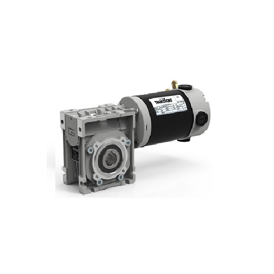 Motoréducteur à Courant Continu Roue et Vis CM070 Ø28 i40 EC350 12V 350W Ø90