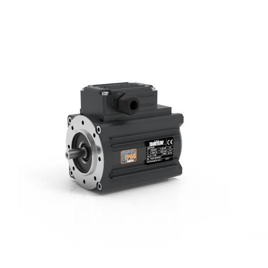 Moteur Triphasé 0.04Kw Taille 50 1501t/mn - 230/400 IE1 B14 Alu IP66 Sans ventilation