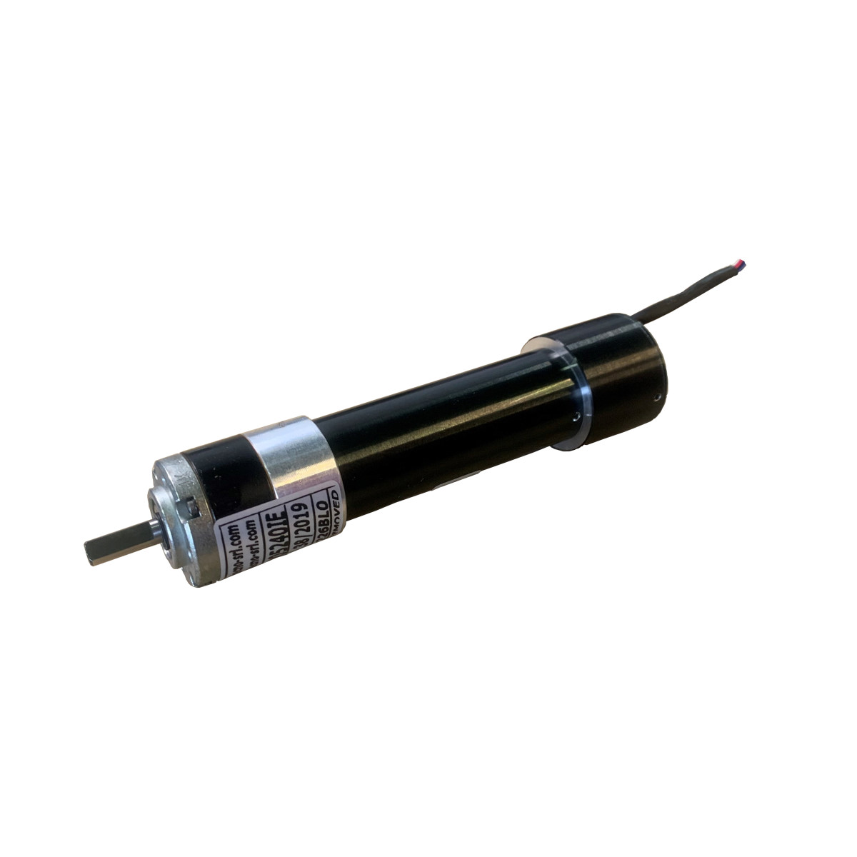 Moteur Brushless IP20 7W BL005 3000t/mn 24Vcc Ø3   avec Codeur