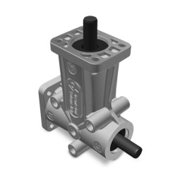 Renvoi d'angle DZ 3 trous Ø8mm 1/1 Sortie B non flasqué