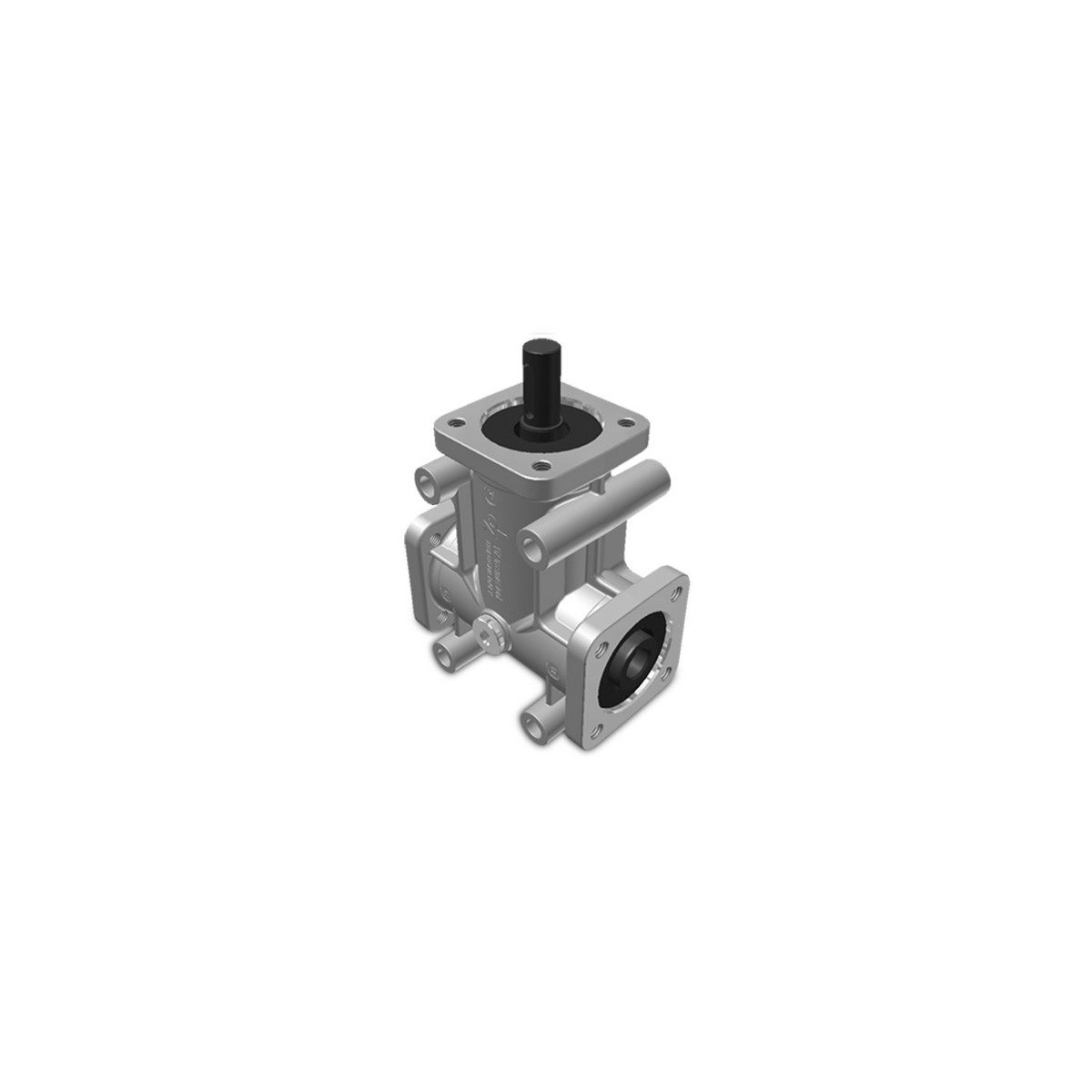 Renvoi d'angle ZP 4 trous Ø14mm 1/1 Sortie creux B-C