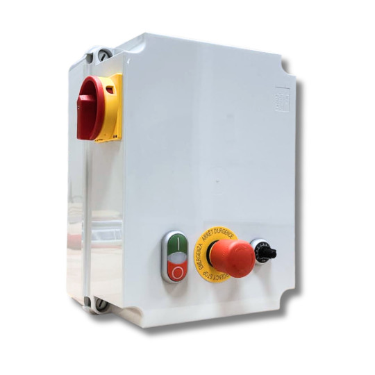 Coffret moteur avec variateur 400V triphasé | Pilotage et protection moteur | Technoindus