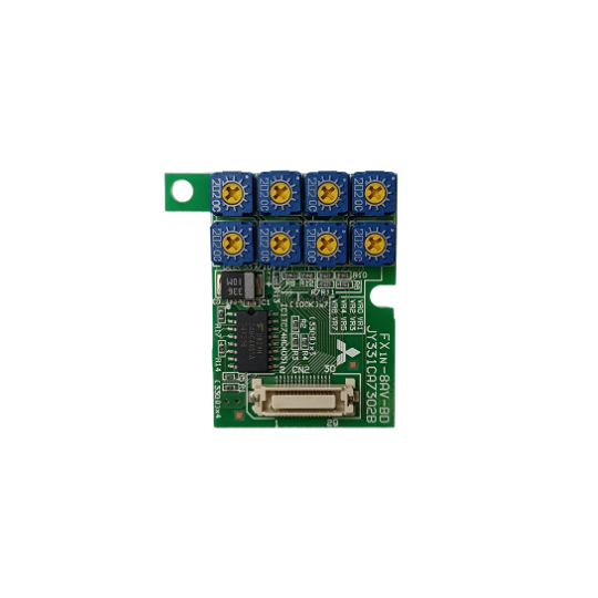 FX1N-8AV-BD-Adaptateur pour potentiomètres sur automate FX1S / FX1N