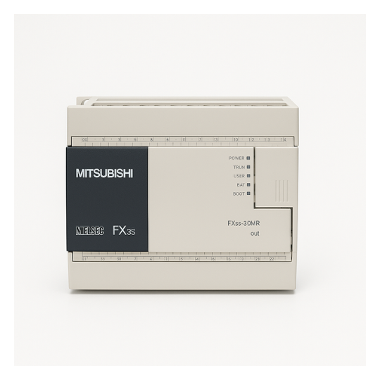 FX3S Base Unit DC24V-16 Inputs DC24V-14 Relay Outputs