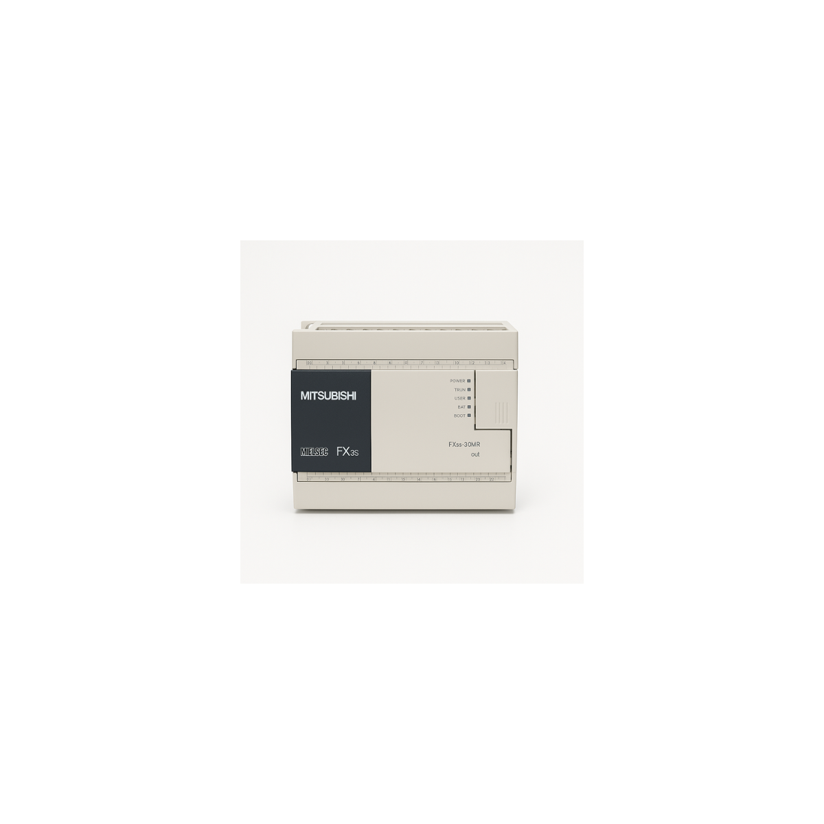 FX3S Base Unit DC24V-16 Inputs DC24V-14 Relay Outputs