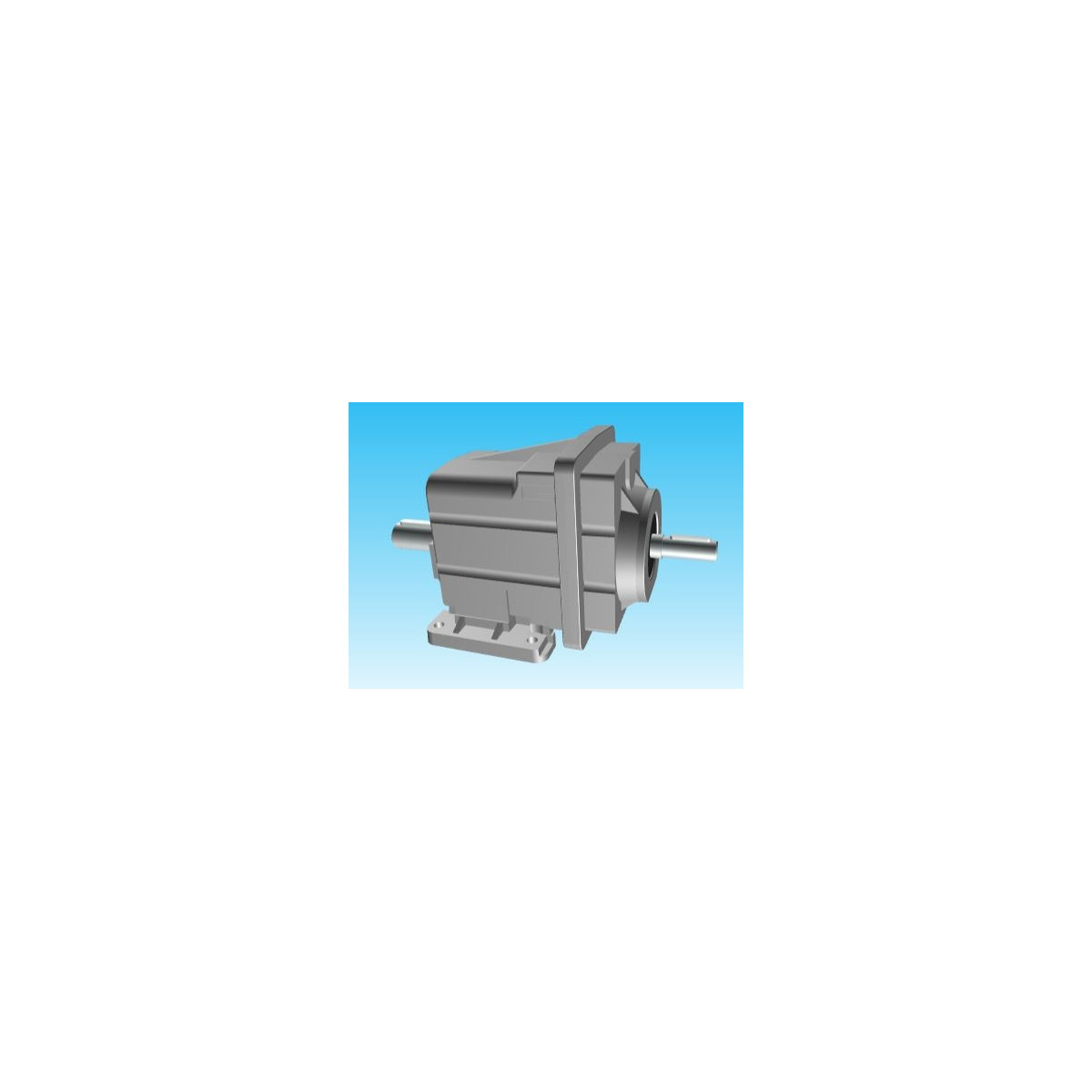 Réducteur Coaxial CMGIS013 i63,22 Ø16-20 H:100 alu