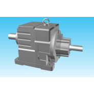 Réducteur Coaxial ITHIS132 i5,03 Ø38-50 H:180 fonte