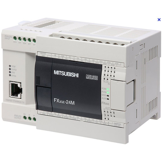 Automate FX3GE 24Vcc 36 entrées 24 sorties Transistor (PNP)