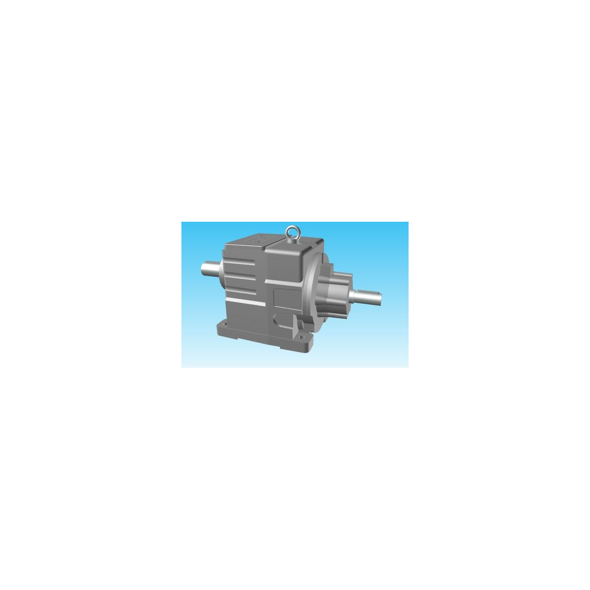 Réducteur Coaxial ITHIS142 i6,15 Ø38-60 H:225 fonte