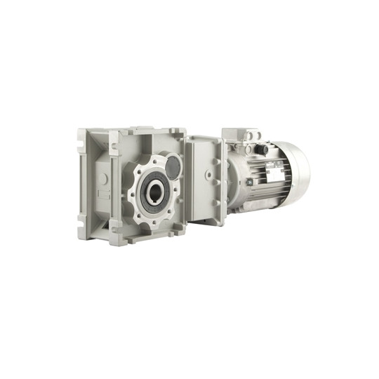 Motoréducteur Orthogonal CMB633U i6,58 Ø25 Taille 80 4 pôles 0,55Kw IE1 B14 alu