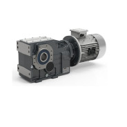 Motoréducteur Orthogonal ITB443U i7,88 Ø60 Taille 132 4 pôles 5,5Kw IE2 B5 fonte
