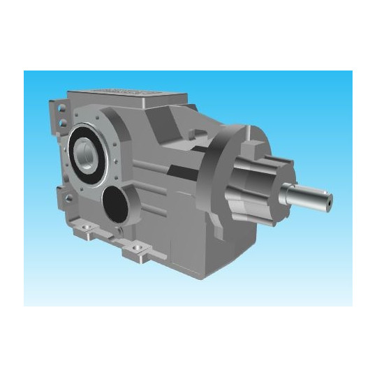 Réducteur Orthogonal ITBIS423U i7,34 Ø28-40 fonte