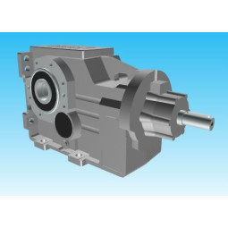 Réducteur Orthogonal ITBIS443U i124,32 Ø38-60 fonte