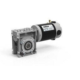Motoréducteur à Courant Continu Roue et Vis CM040 Ø18 i30 EC100 12V 100W Ø80