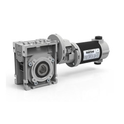 Motoréducteur à Courant Continu Roue et Vis CMP056/030 Ø14 i60 EC070 12V 70W Ø80avec codeur