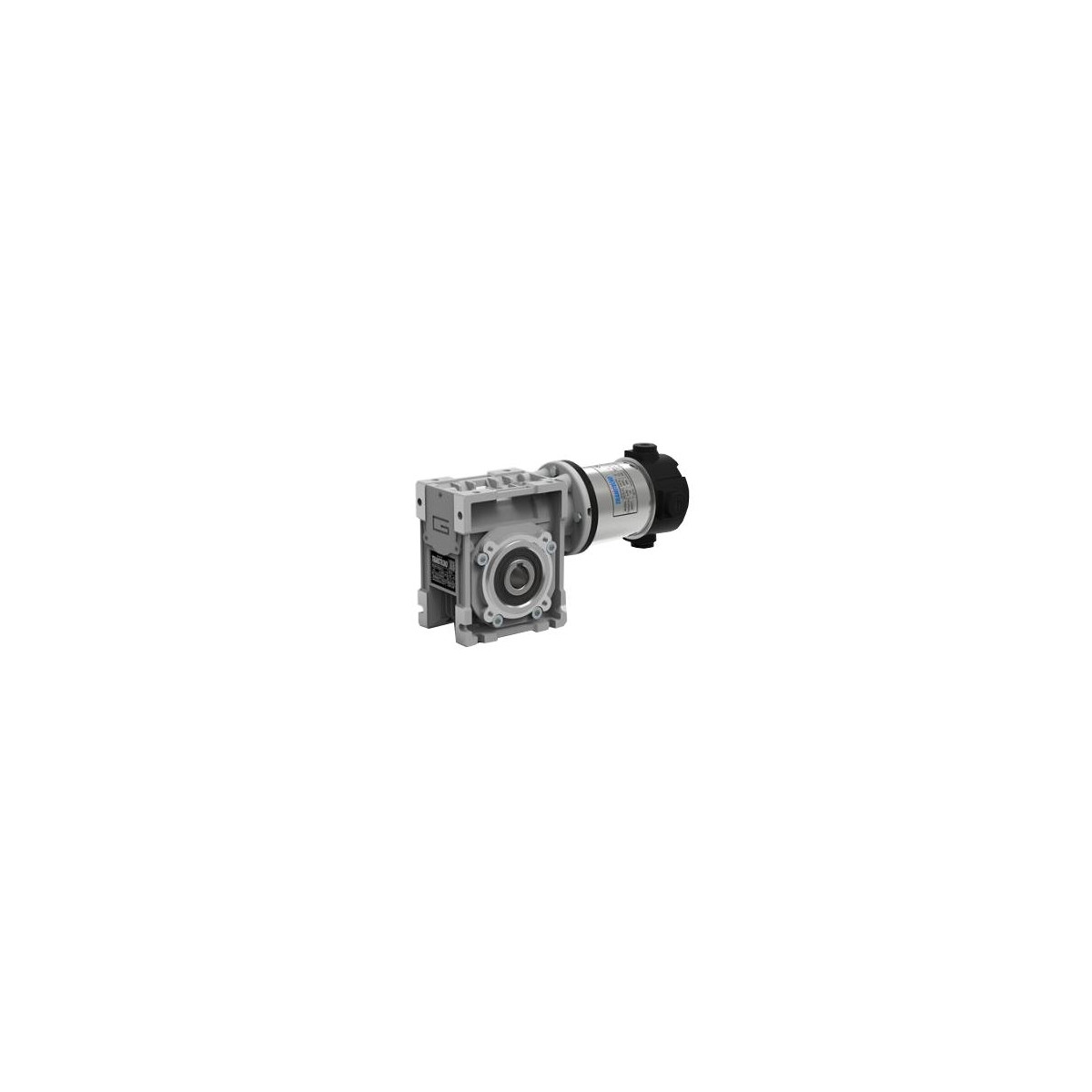 Motoréducteur à Courant Continu Roue et Vis CM040 Ø18 i20 ND120 12V 120W Ø80