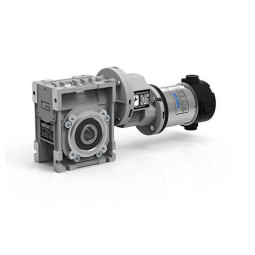 Motoréducteur à Courant Continu Roue et Vis CMP056/040 Ø18 i60 ND120 24V 120W Ø80