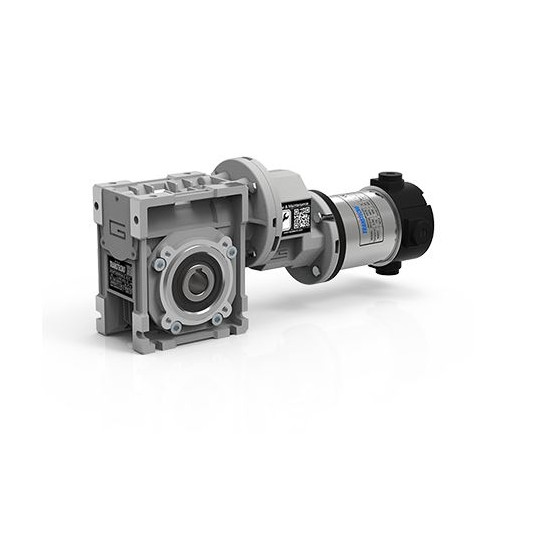 Motoréducteur à Courant Continu Roue et Vis CMP056/040 Ø18 i60 ND120 24V 120W Ø80