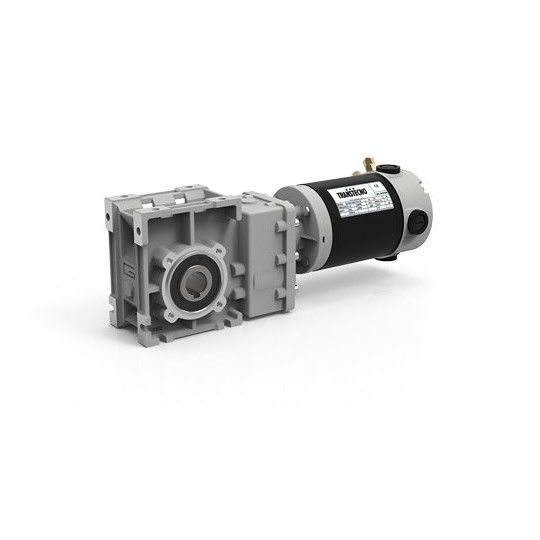 Motoréducteur à Courant Continu Orthogonal CMB633 i28,17 Ø25 EC250 106t/mn 12V 350W 63B14 Ø90
