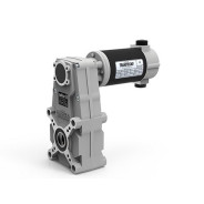 Motoréducteur à courant continu Pendulaire FT105/4 Ø17  i262,16 EC070 12V 070W avec Codeur